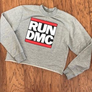 Run DMC Cropped Sweatshirt